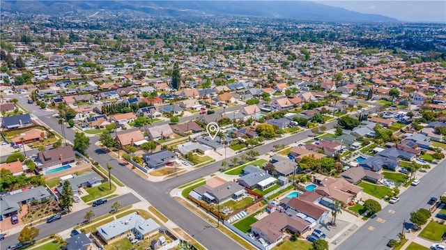 8784 Lurline St, Rancho Cucamonga, CA 91701 - view of property location with nearby suburban area and a mountain backdrop