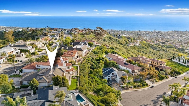776 Avenida Salvador, San Clemente, CA 92672 - drone / aerial view featuring a water view and a residential view
