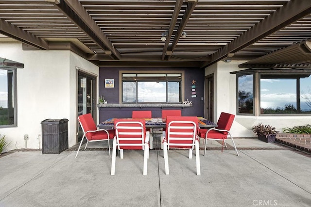 776 Avenida Salvador, San Clemente, CA 92672 - view of patio with a pergola and outdoor dining area