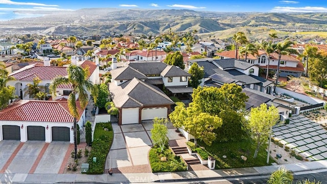 776 Avenida Salvador, San Clemente, CA 92672 - drone / aerial view featuring a residential view and a mountain view