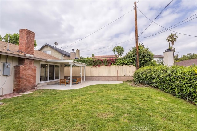 11652 Mclennan Ave, Granada Hills, CA 91344 - view of yard with fence and a patio