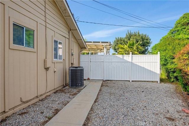 28970 Exmoor Ct, Menifee, CA 92586 - view of side of property with fence and cooling unit