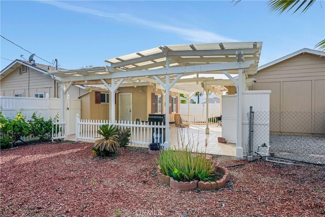 28970 Exmoor Ct, Menifee, CA 92586 - view of patio with a pergola