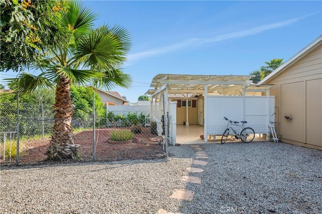 28970 Exmoor Ct, Menifee, CA 92586 - view of yard with a pergola and a patio