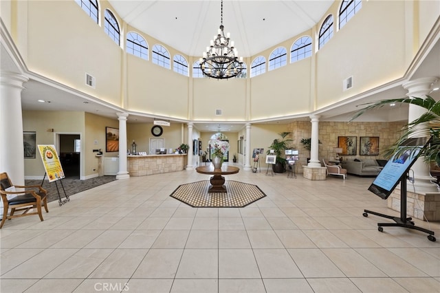 common area with visible vents