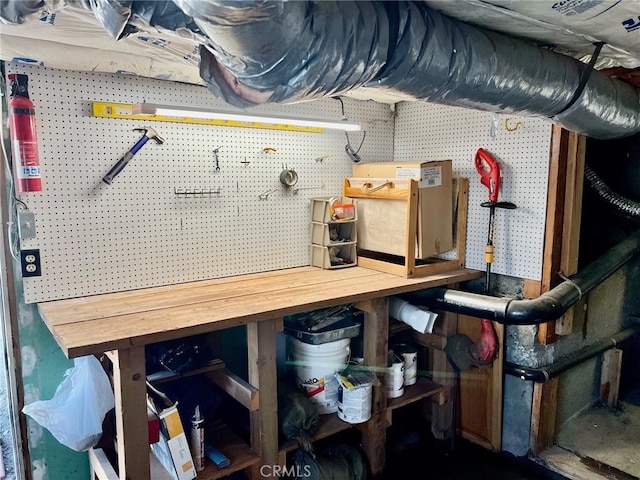 view of storage