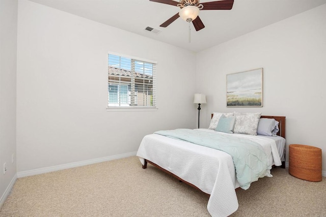 2258 Aventurine Pl, Carlsbad, CA 92009 - carpeted bedroom featuring baseboards and a ceiling fan