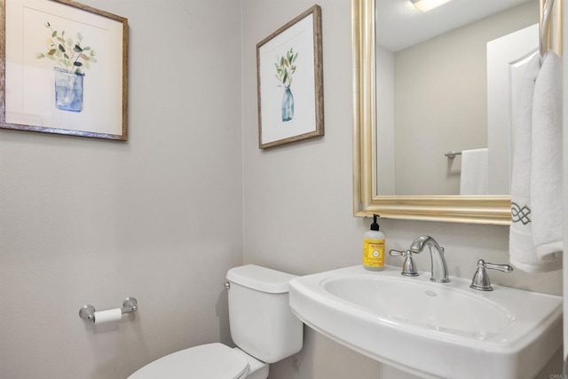 2258 Aventurine Pl, Carlsbad, CA 92009 - half bathroom with toilet and a sink