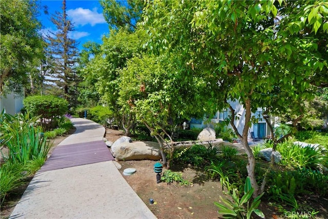 view of property's community