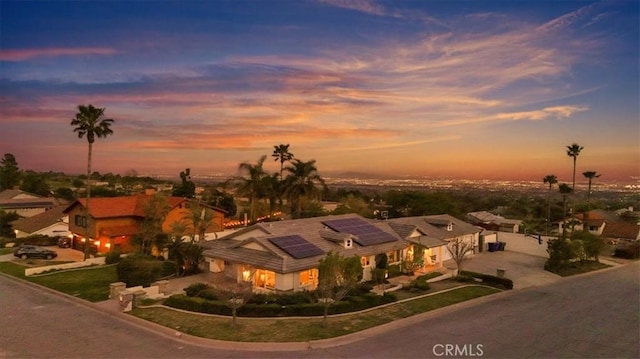 9179 Hidden Farm Rd, Rancho Cucamonga, CA 91737 - bird's eye view with a residential view