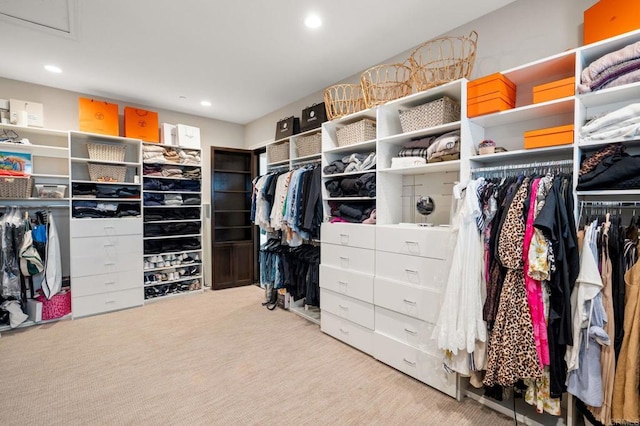 956 Urania Ave, Encinitas, CA 92024 - spacious closet featuring carpet and attic access
