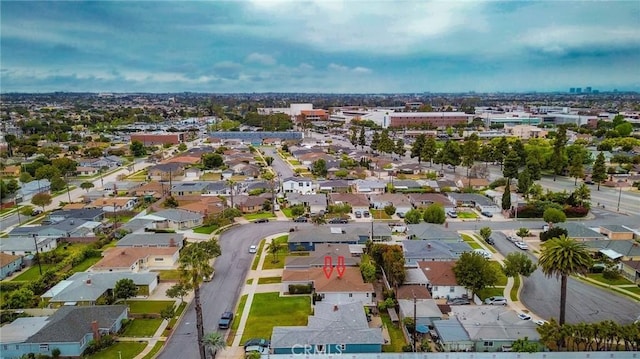 2605 W 163rd St, Torrance, CA 90504 - aerial view with a residential view