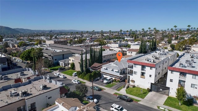 1157 Justin Ave, Glendale, CA 91201 - drone / aerial view with a mountain view