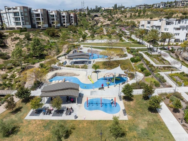 bird's eye view
