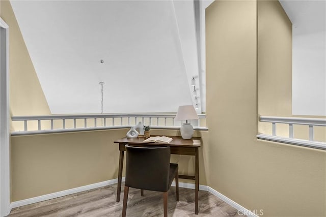 2641 Dunstan Dr, Tustin, CA 92782 - office featuring baseboards and wood finished floors