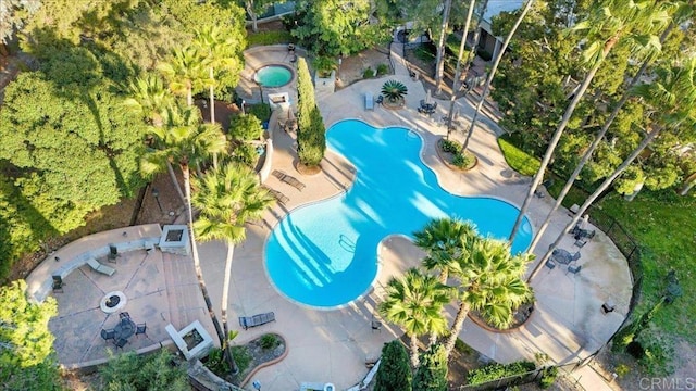 aerial view