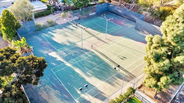 bird's eye view