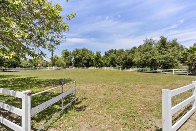 15408 Glentree Rd, Valley Center, CA 92082 - view of yard with a rural view