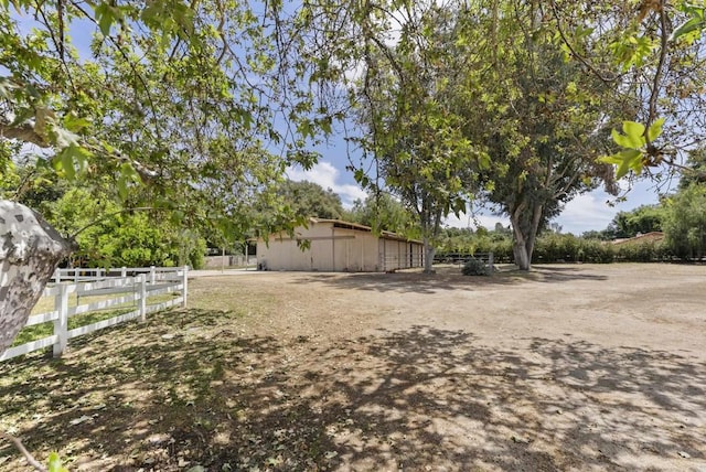 15408 Glentree Rd, Valley Center, CA 92082 - view of yard featuring an outbuilding and a pole building