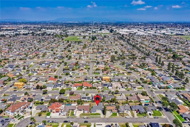 drone / aerial view