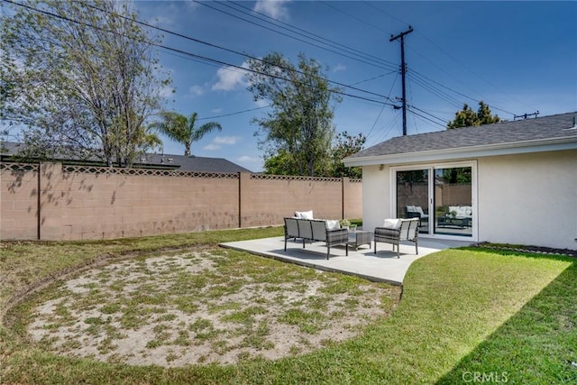 11862 Amethyst, Garden Grove, CA 92845 - view of yard featuring an outdoor hangout area and a patio