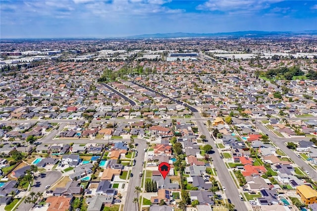 aerial view