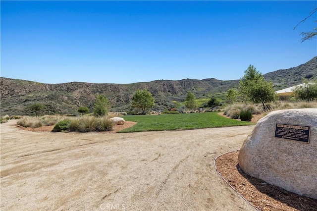 property view of mountains