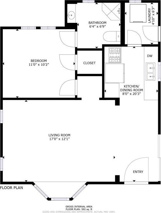 view of layout