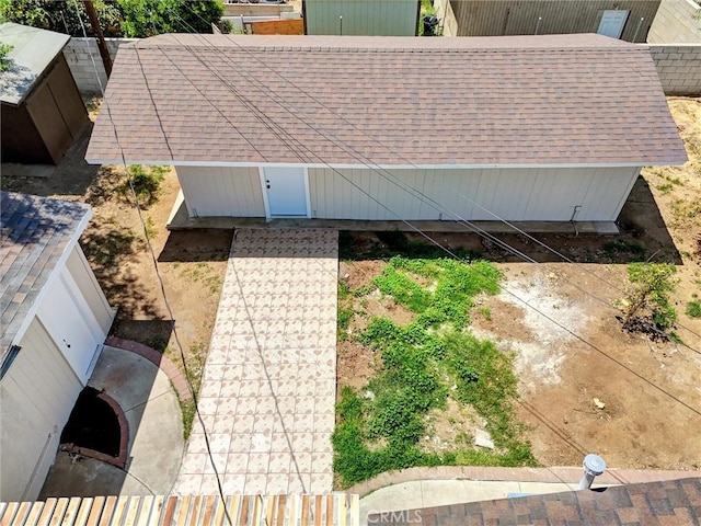 aerial view