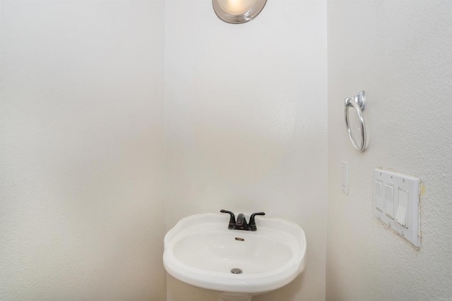 bathroom with a sink