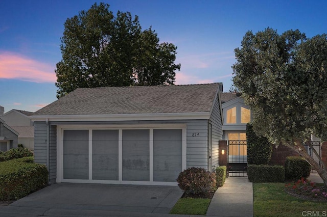 814 Okra Ct, Carlsbad, CA 92011 - view of front of property with concrete driveway and a shingled roof