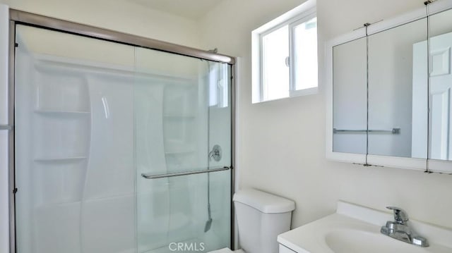 13241 Fairview St, Garden Grove, CA 92843 - full bath with toilet, a shower stall, and vanity