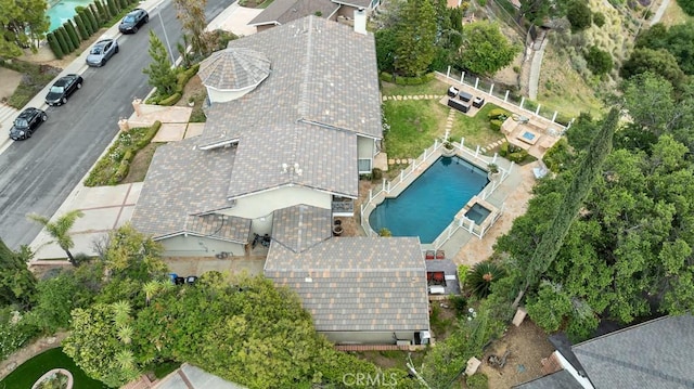 aerial view