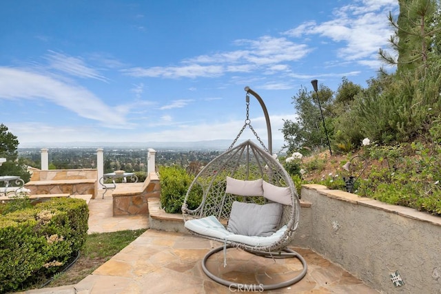 view of patio