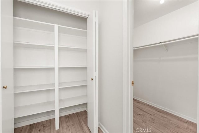 view of closet