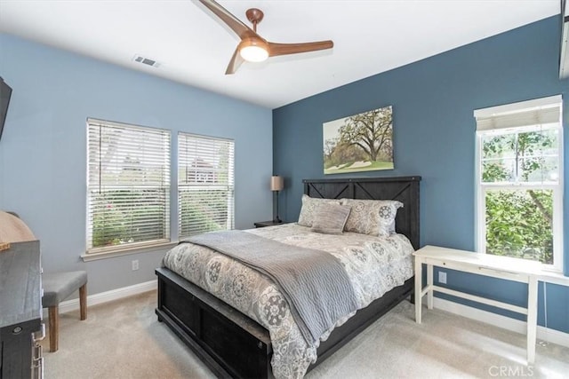3065 Tierra Mesa, Atascadero, CA 93422 - bedroom featuring multiple windows, carpet floors, and baseboards
