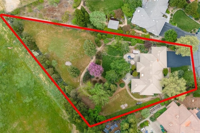 3065 Tierra Mesa, Atascadero, CA 93422 - aerial view of property's location featuring property boundaries highlighted
