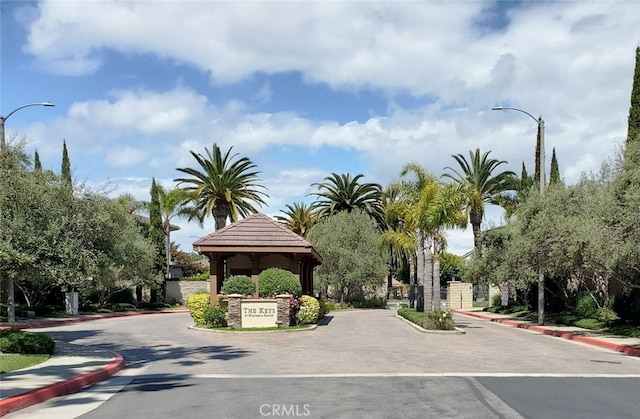 surrounding community with a gazebo