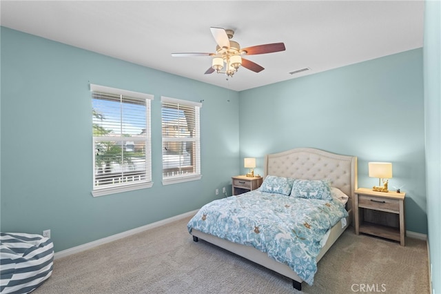 32701 Juniper Berry Dr, Winchester, CA 92596 - carpeted bedroom with baseboards and ceiling fan