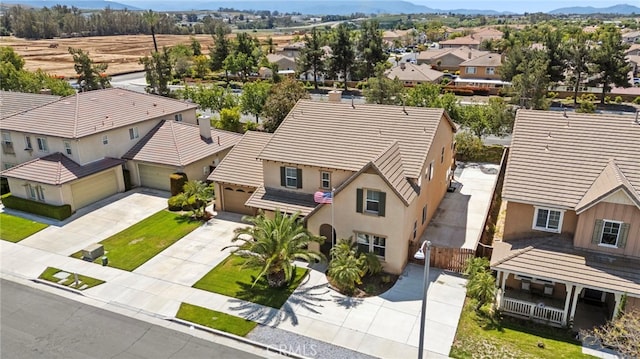 32701 Juniper Berry Dr, Winchester, CA 92596 - aerial view of residential area featuring mountains