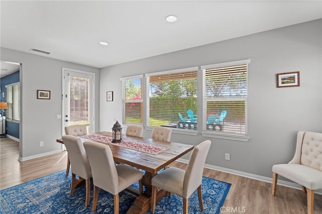 32701 Juniper Berry Dr, Winchester, CA 92596 - dining area featuring wood finished floors and recessed lighting