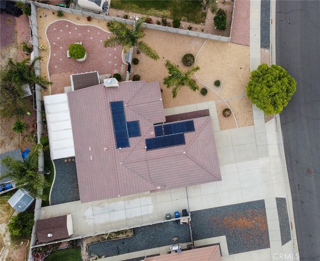 drone / aerial view