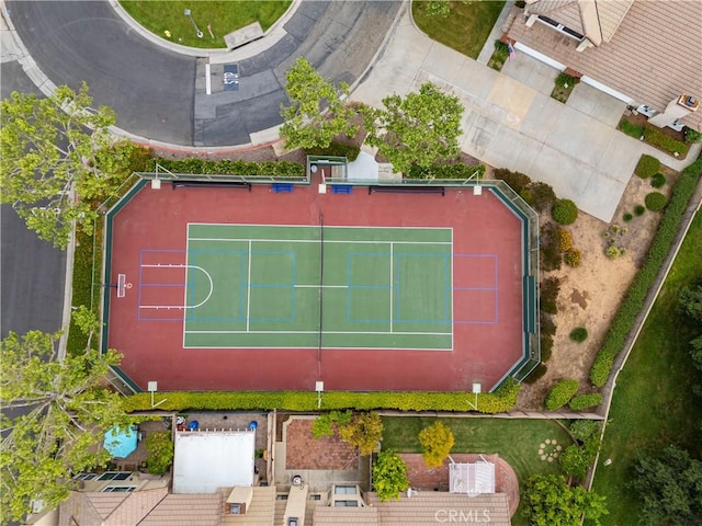 aerial view