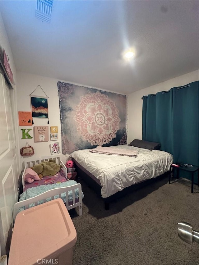 628 Marcus St, Merced, CA 95341 - carpeted bedroom featuring a closet and visible vents