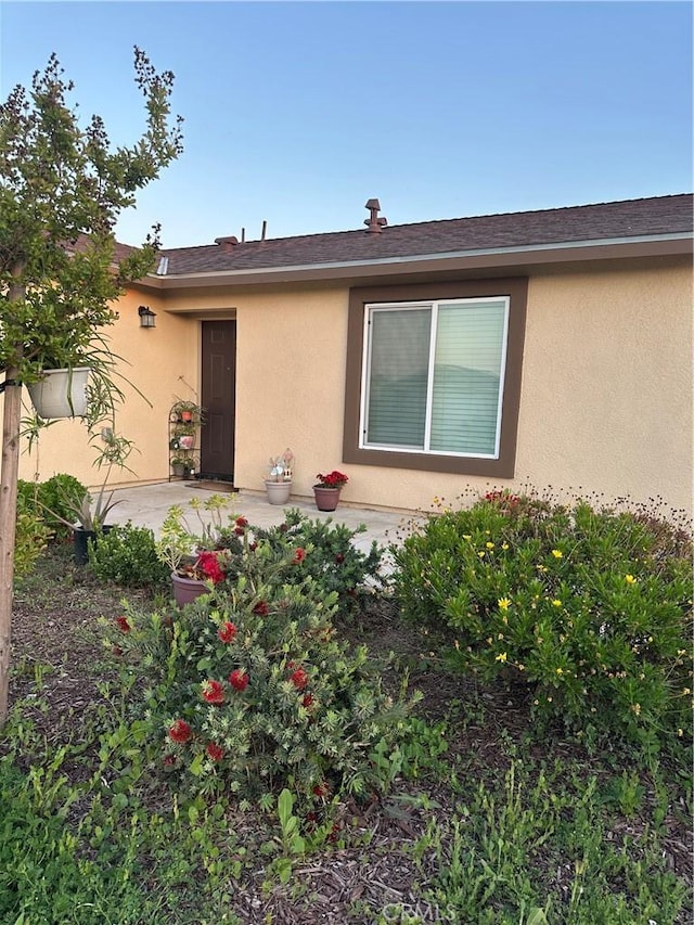 628 Marcus St, Merced, CA 95341 - exterior space featuring a patio and stucco siding