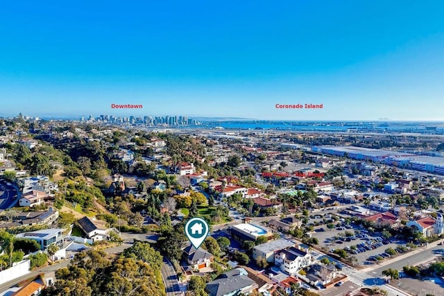 drone / aerial view