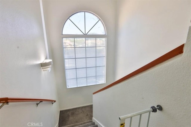 3514 Myers St Unit 15, Riverside, CA 92503 - stairs with carpet and baseboards