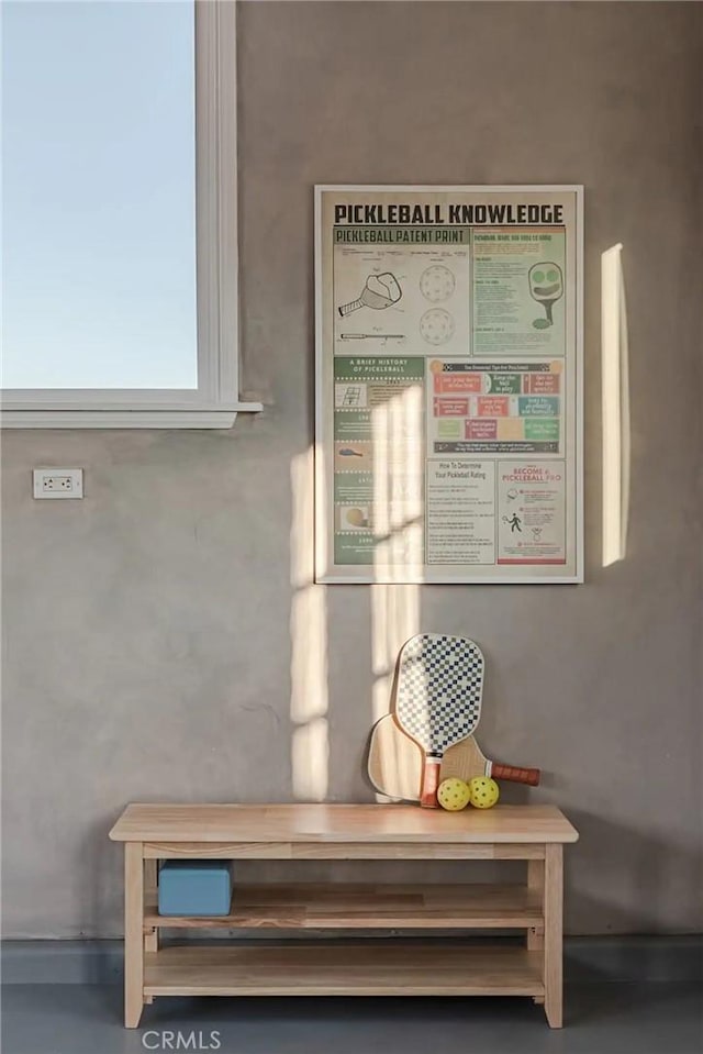 view of interior details