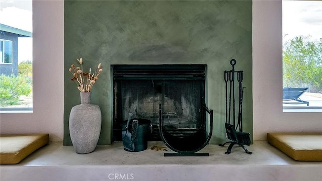 61584 Pueblo Trl, Joshua Tree, CA 92252 - detailed view of a fireplace