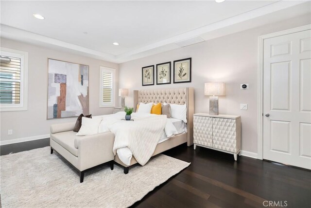 12 Starflower, Lake Forest, CA 92630 - bedroom featuring dark wood finished floors and recessed lighting